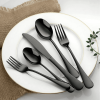 Silverware Set, 45 Piece Stainless Steel Flatware Cutlery Set Service for 9, Include Knife Fork Spoon, Stylish Mirror Finish, Dishwasher Safe Perfect