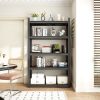 H72 * W47.2 * D23.6 Storage Shelves 5 Tier Heavy Duty Metal Shelving Unit Adjustable Shelving Units and Storage Rack Kitchen Garage Shelf