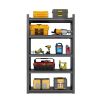 H72 * W47.2 * D23.6 Storage Shelves 5 Tier Heavy Duty Metal Shelving Unit Adjustable Shelving Units and Storage Rack Kitchen Garage Shelf