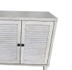 Accent Cabinet 4 Shutter Door Wooden Cabinet Sideboard Buffet Server Cabinet Storage Cabinet, for Living Room, Entryway, Hallway, Office, Kitchen and