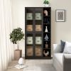 Kitchen Storage Cabinet, 71" Tall Kitchen Pantry Cabinet with Doors and Adjustable Shelves, Freestanding Utility Storage Cabinet for Kitchen, Dining R