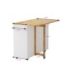 Kitchen Island Cart with 2 Door Cabinet and Three Drawers,43.31 Inch Width with Spice Rack,Towel Rack