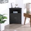 sideboard cabinet,corner cabinet,Bathroom Floor Corner Cabinet with Doors and Shelves, Kitchen, Living Room,Free Standing Storage Cabinet for Bathroom